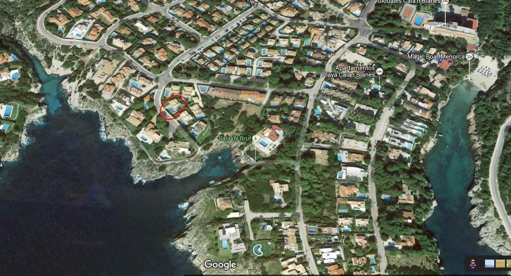 Villa Violeta Cala'N Blanes  Exteriör bild